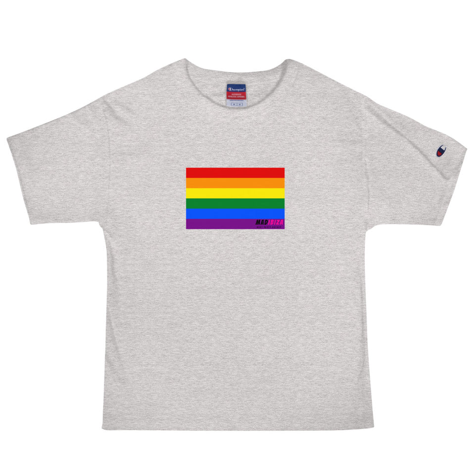 #GAYPRIDEFLAG Men's Champion T-Shirt
