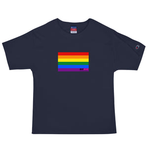#GAYPRIDEFLAG Men's Champion T-Shirt