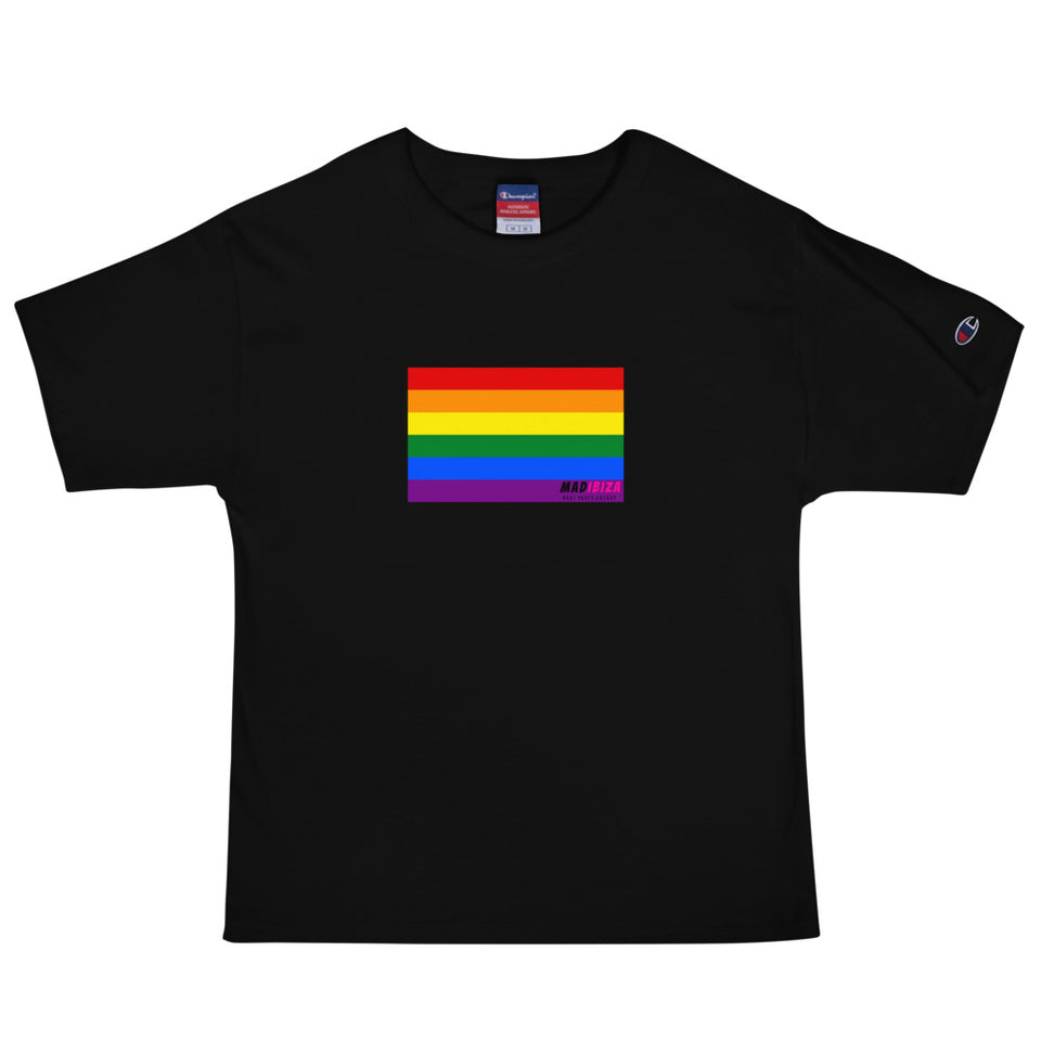 #GAYPRIDEFLAG Men's Champion T-Shirt